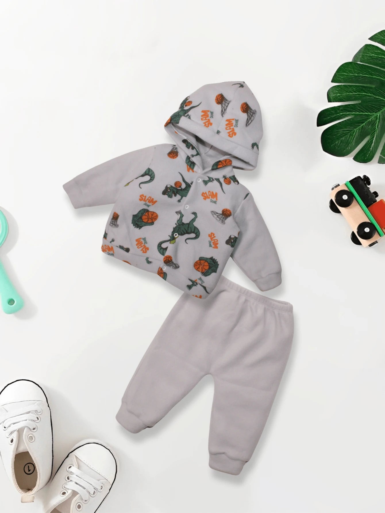 |BabyBoy| Conjunto Infantil Menino – Jaqueta + Camiseta + Calça