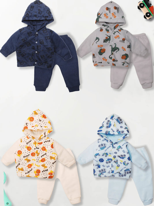 |BabyBoy| Conjunto Infantil Menino – Jaqueta + Camiseta + Calça