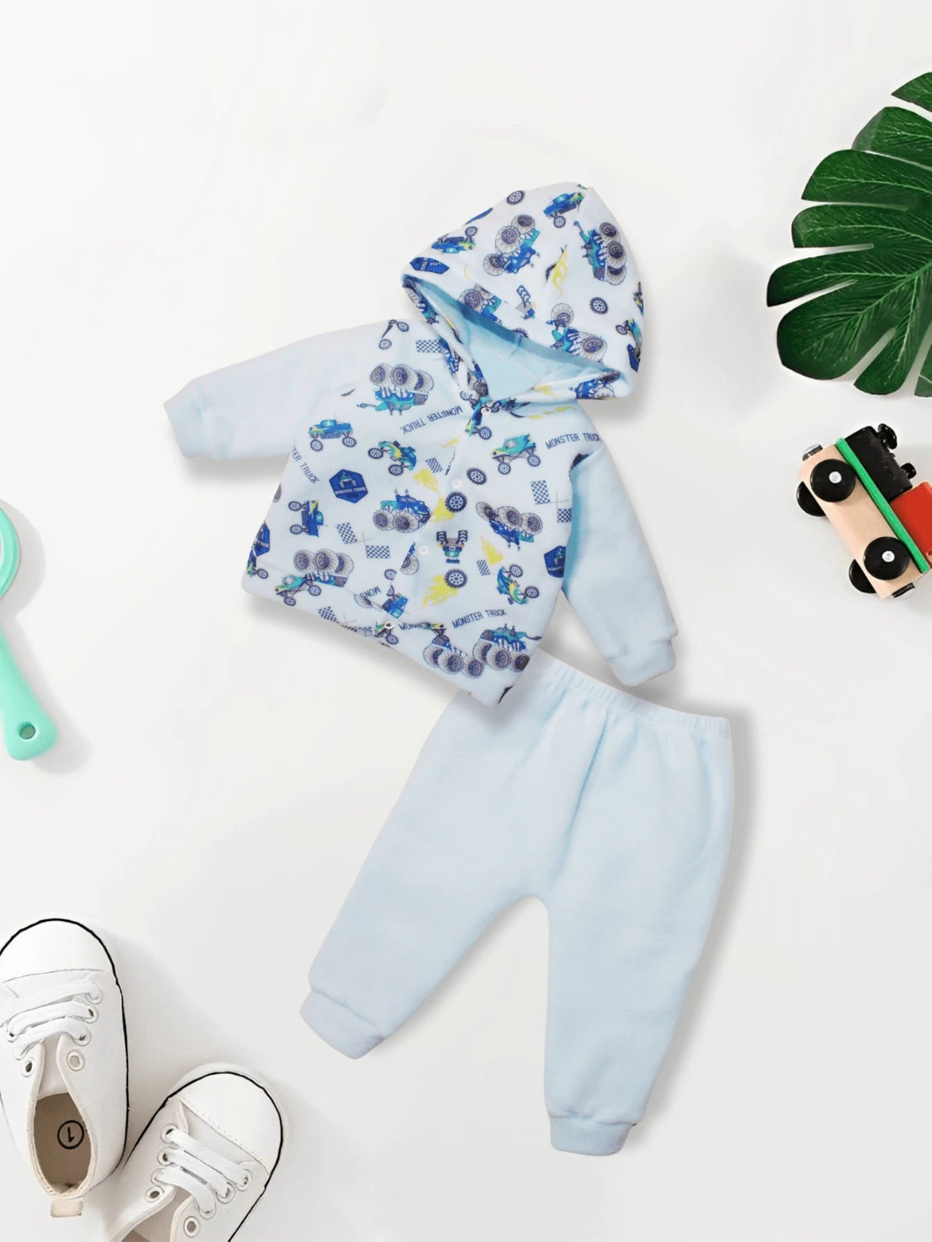 |BabyBoy| Conjunto Infantil Menino – Jaqueta + Camiseta + Calça