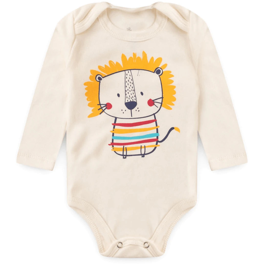 |BabyBoy| Kit 10 Bodies de Manga Longa 100% Algodão