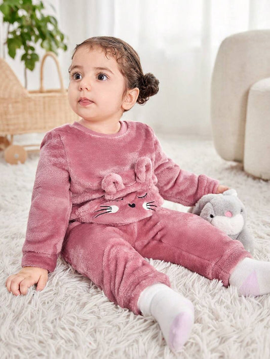 Conjuntinho Pelúcia Fofinha – 2 peças inverno | PipiLoo