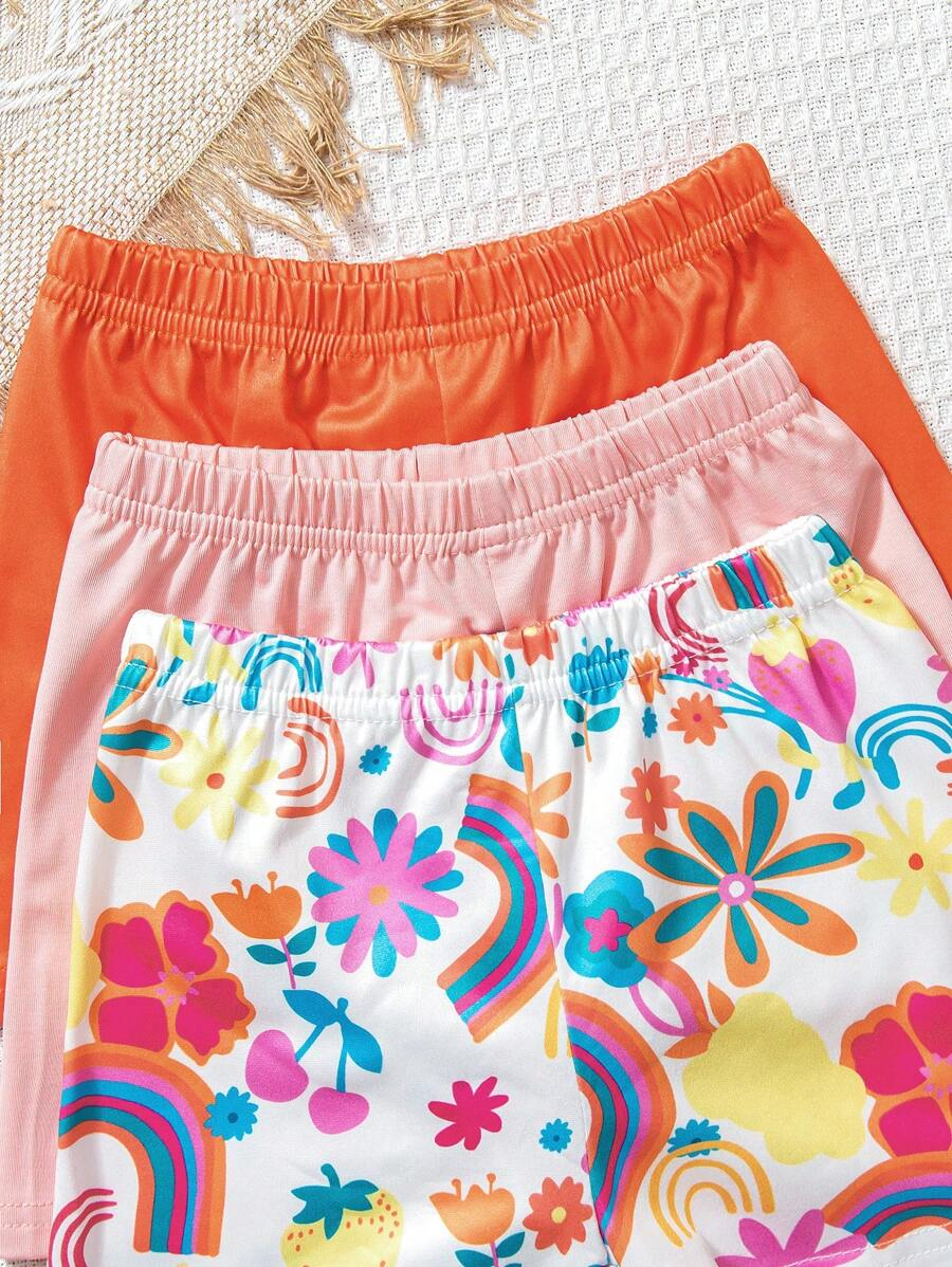 Kit Conjuntinho Floral 3 peças – Verão com estilo | PipiLoo