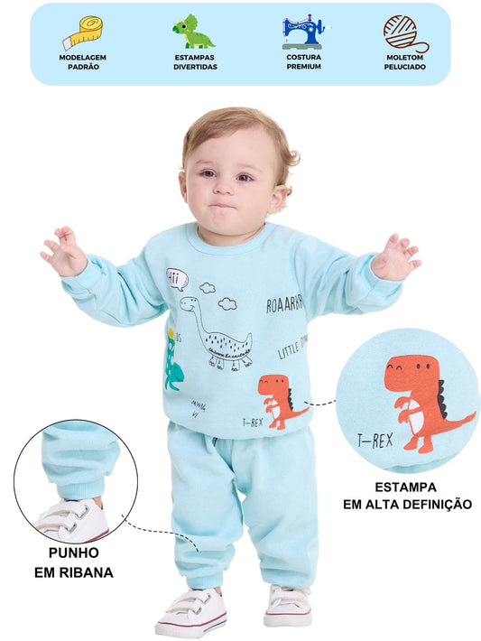 Kit Aconchego Casual – 6 peças masculinas | PipiLoo