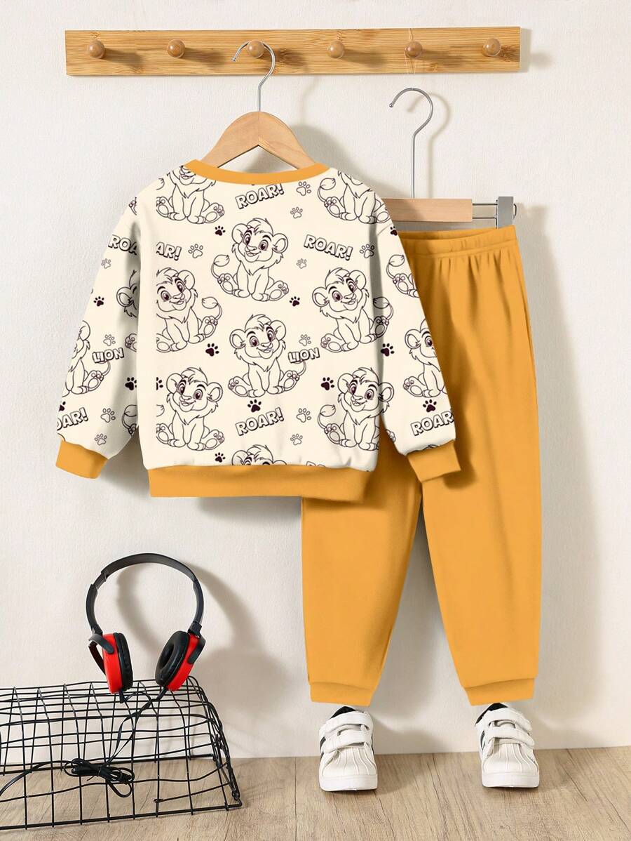 Conjuntinho Leãozinho Fashion – 2 peças verão/outono | PipiLoo