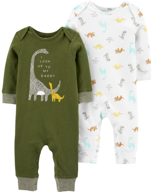 Conjunto Macacao Carter's Dinossauro