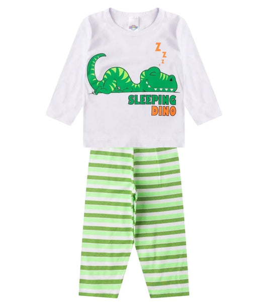 Conjunto de Pijama Masculino manga longa que brilha no escuro! Veste do 1 ao 8
